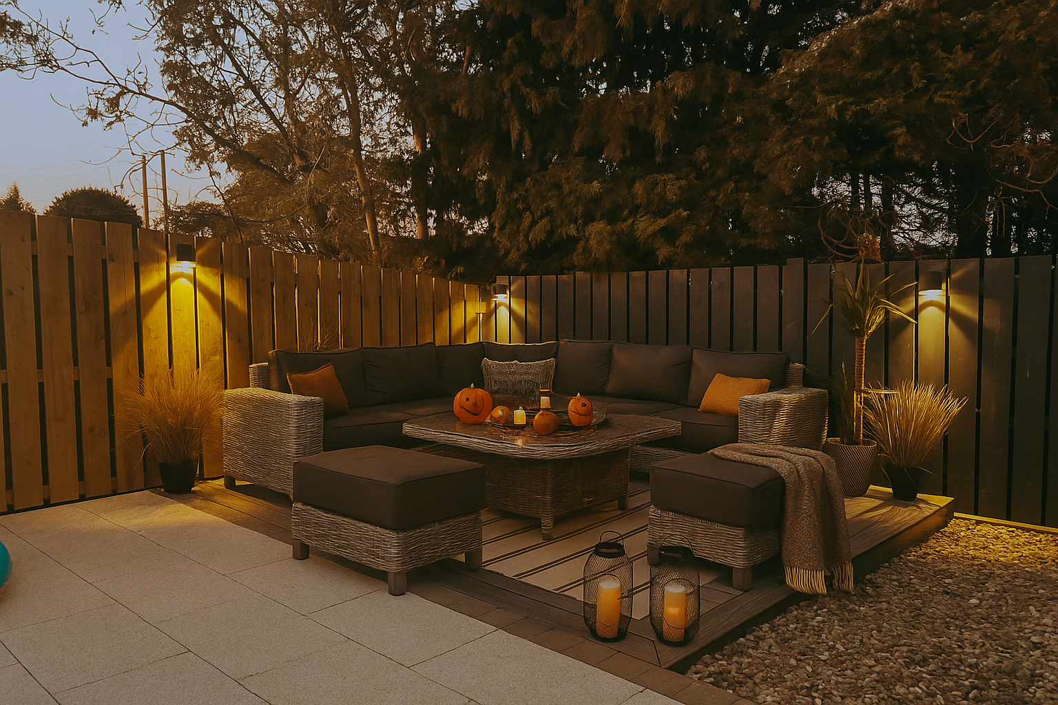 How to Get Synthetic Rattan, Aluminum, and Wooden Top Tables Ready for Autumn & Winter