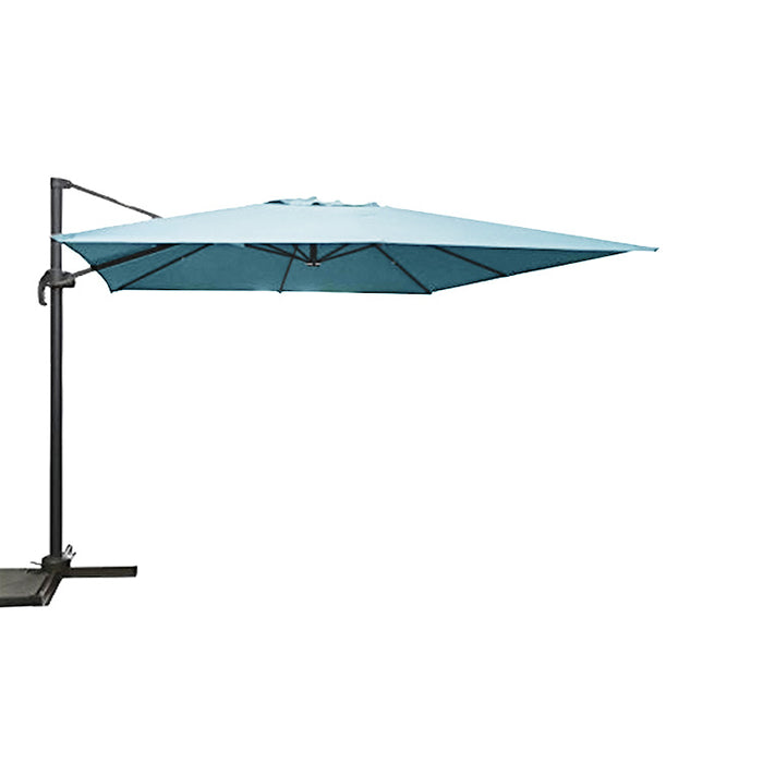 Mini Roma 2.5m Square Cantilever Duck Egg Blue with Weights