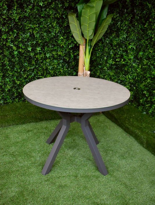 Miami Four Seater Suite Taupe