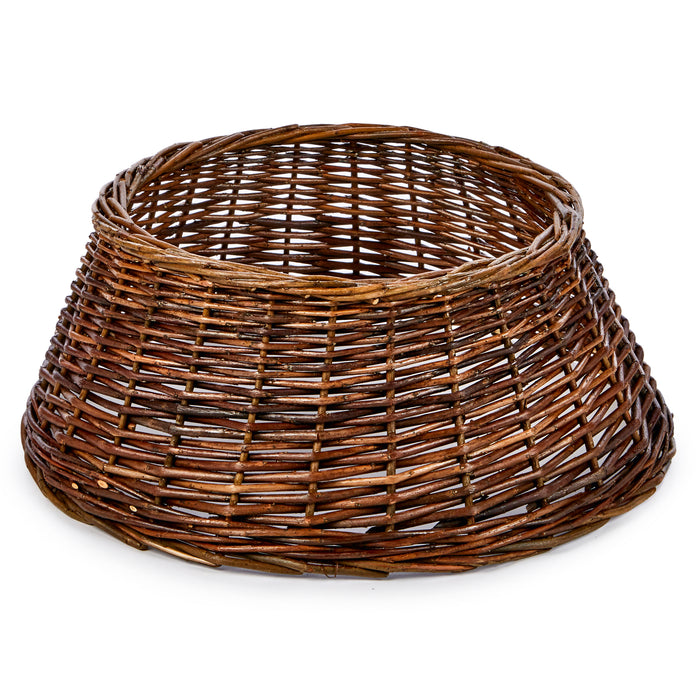 Brown Wicker Tree Skirt