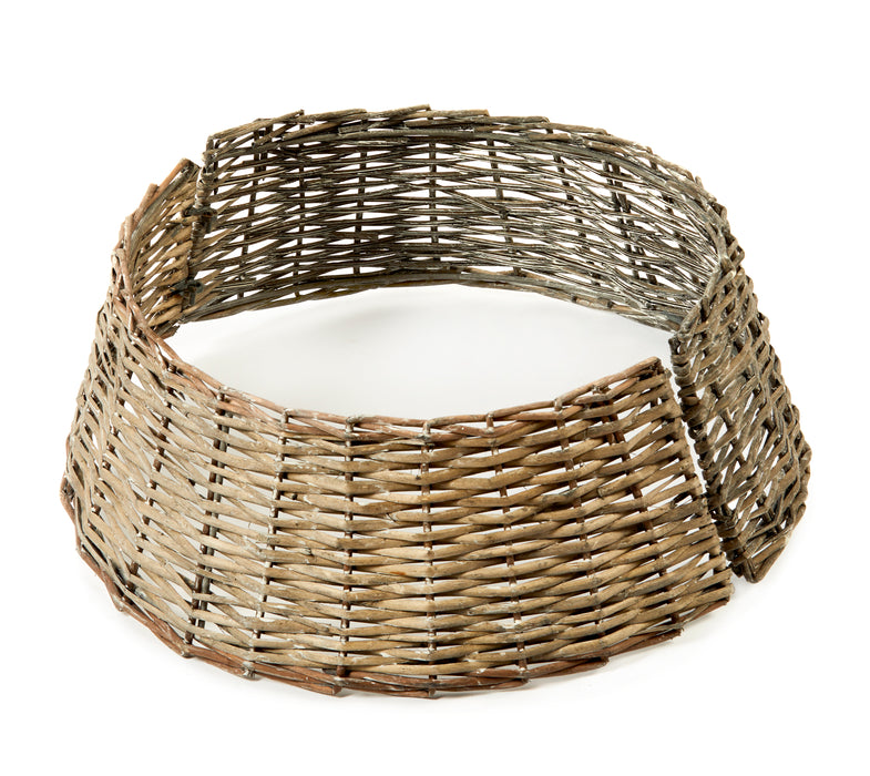 Grey Wicker Tree Skirt