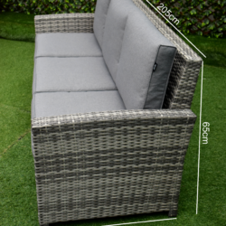 Monaco Six Piece Sofa Suite