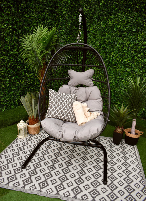 Naples Foldable Single Hanging Chair