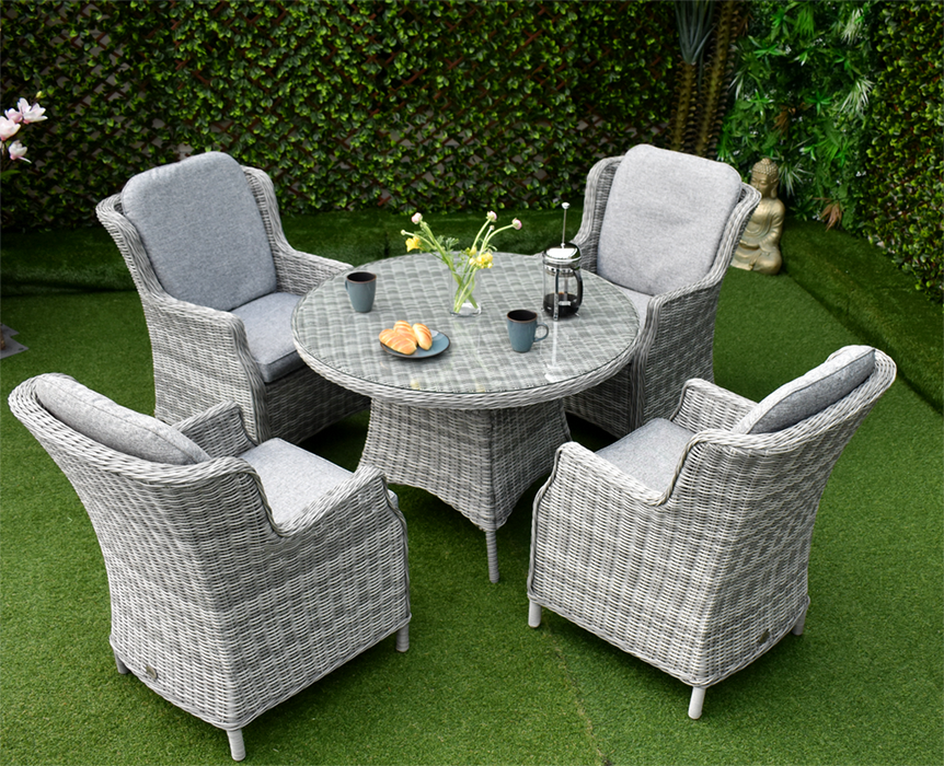 Tuscany Four Seater Windsor Suite Grey