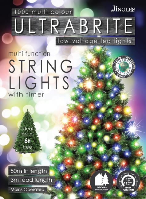 1000 Ultrabrite Multi Colour LED Lights