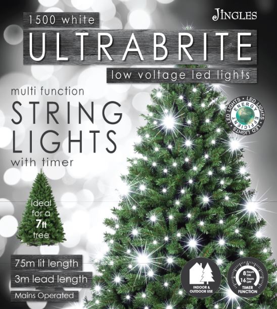 1500 Ultrabrite White LED Lights
