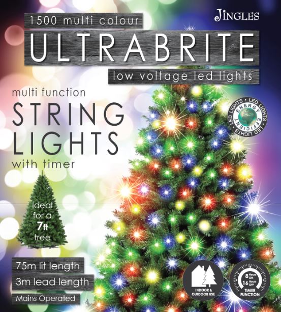 1500 Ultrabrite Multi Colour LED Lights