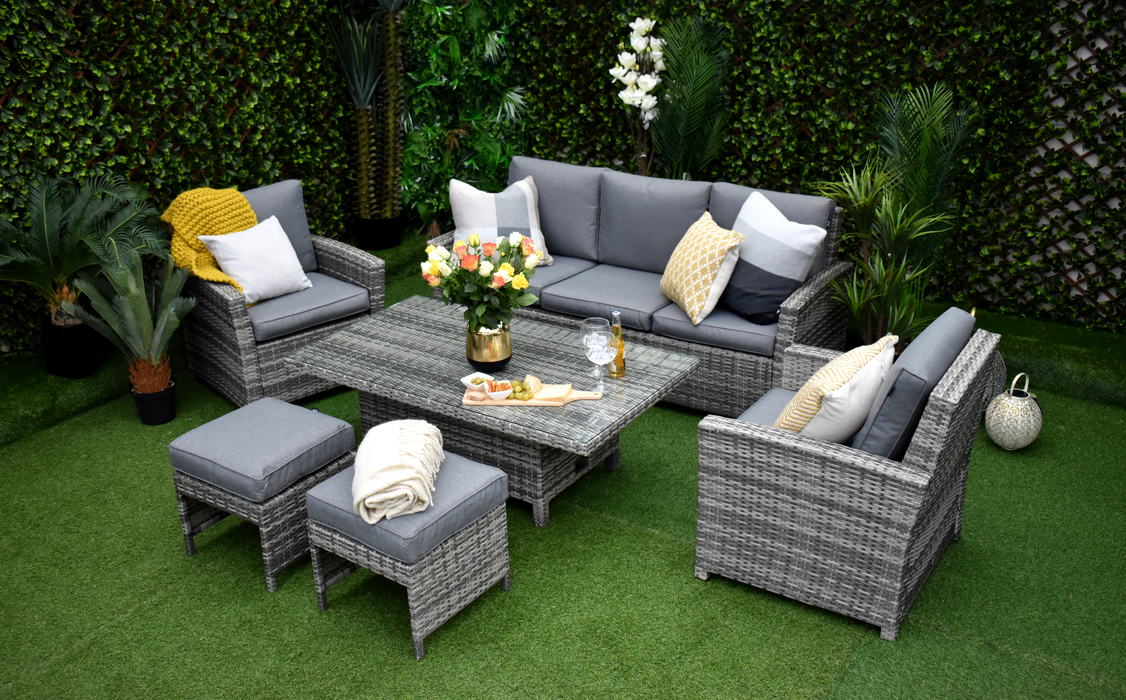 Monaco Six Piece Sofa Suite