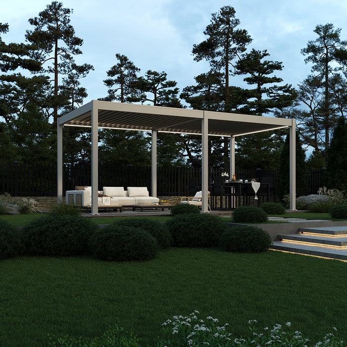 Hampton 3m x 6m Pergola Sand