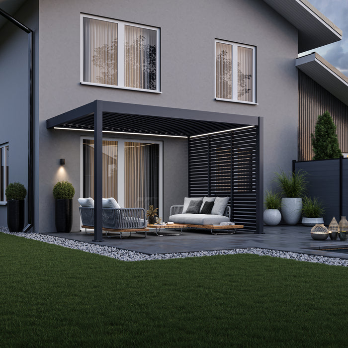 Hampton Wall Mounted 3m x 4m Pavilion