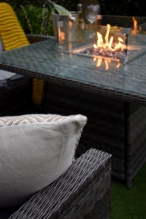 Algarve Fire Pit Dark Grey