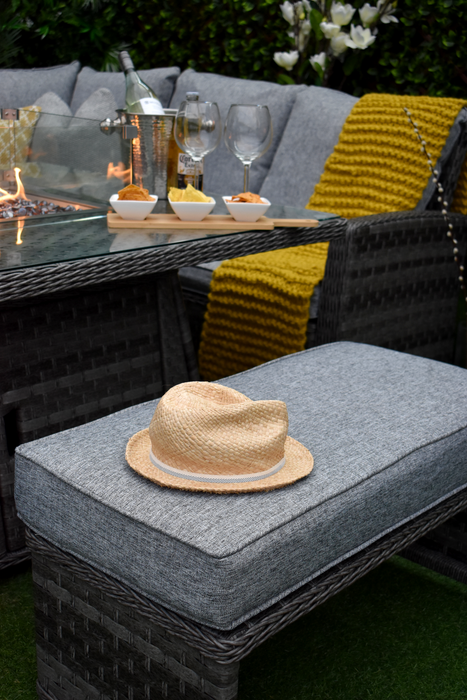 Algarve Fire Pit Dark Grey