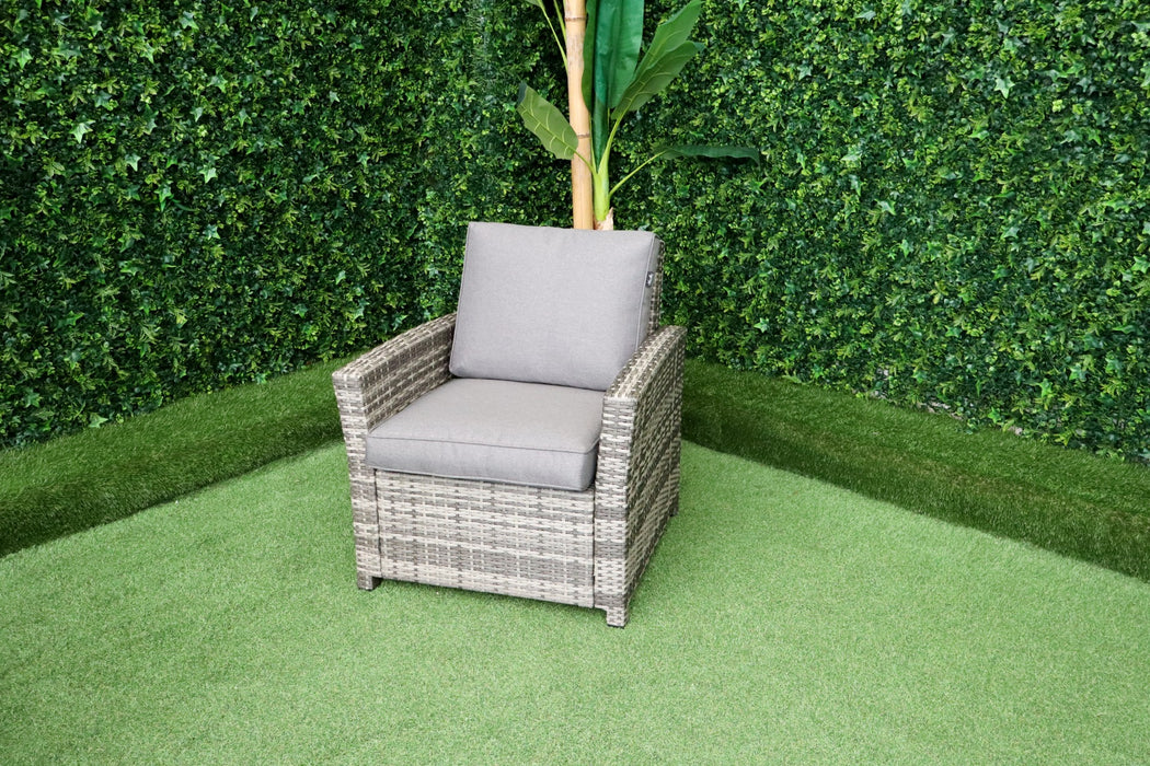 Monaco L-Corner Firepit Suite
