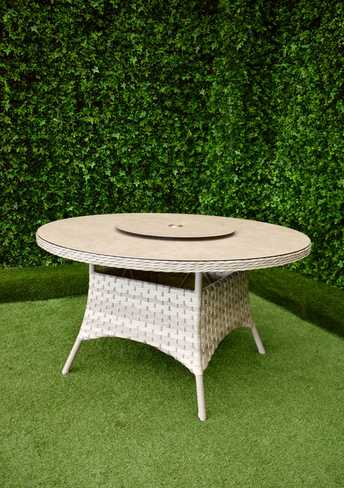 Boston Six Dining Suite with Lazy Susan