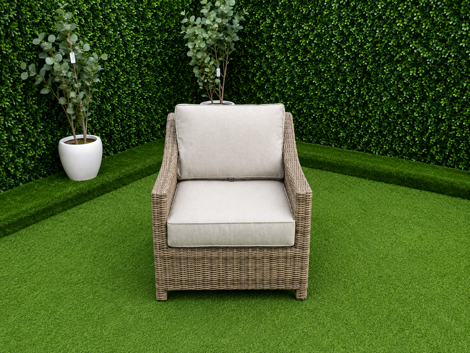 Amalfi Deluxe Six Piece Firepit Sofa Suite