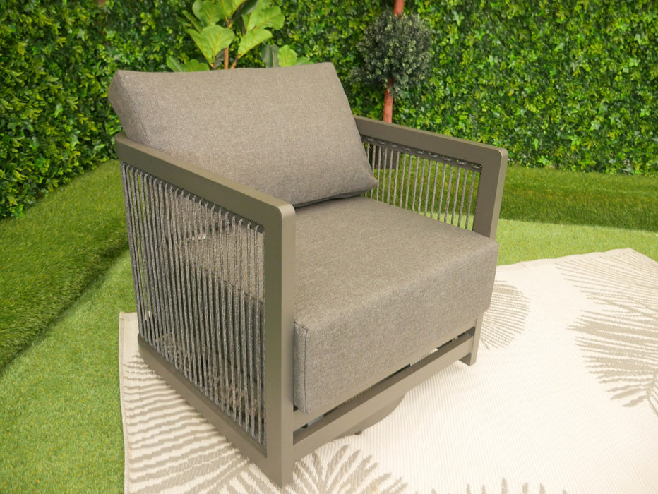 Cannes Swivel Bistro Black