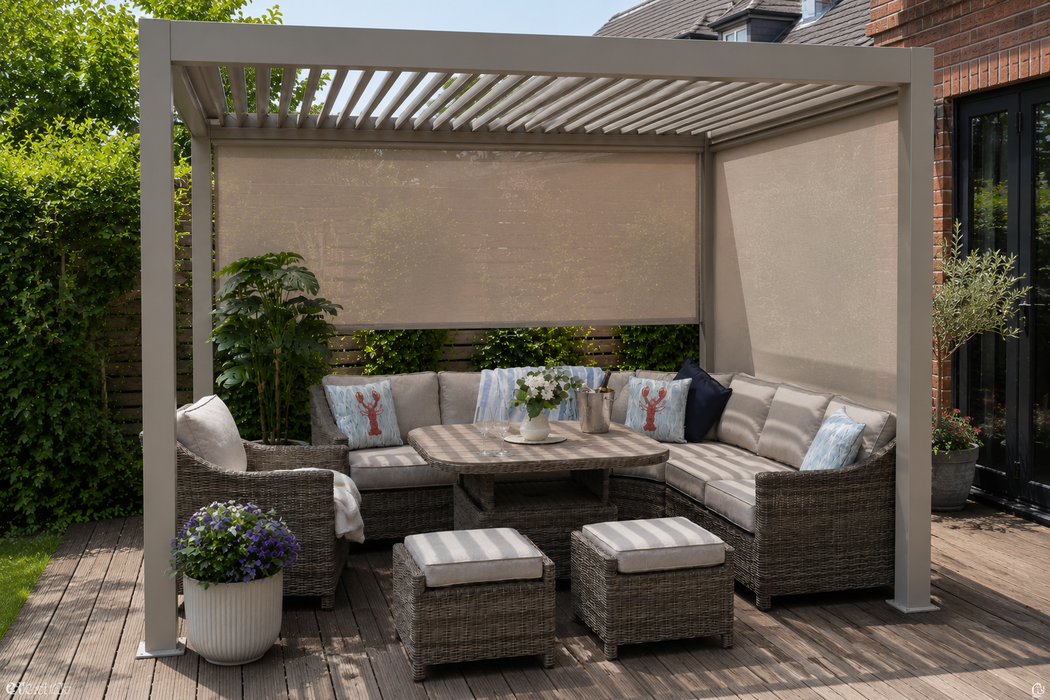 Hampton 3m x 4m Pavilion Sand