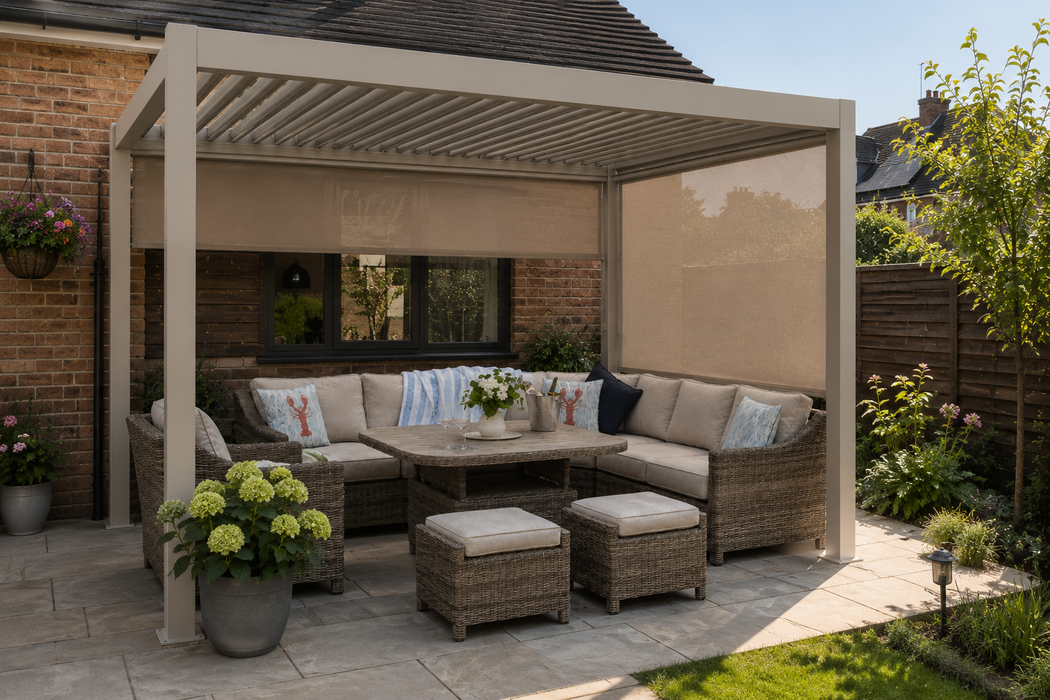 Hampton 3m x 4m Pavilion Sand