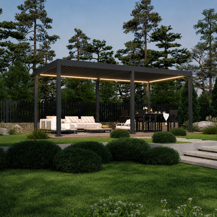 Hampton 3m x 6m Glass Pavilion