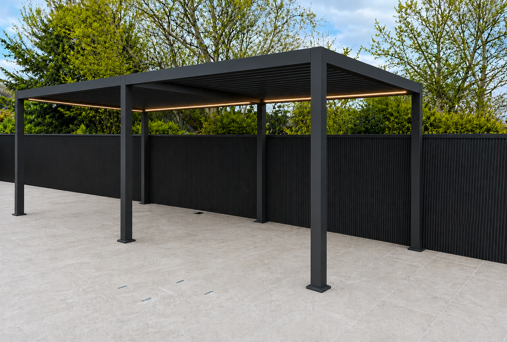 Hampton 3m x 6m Glass Pavilion