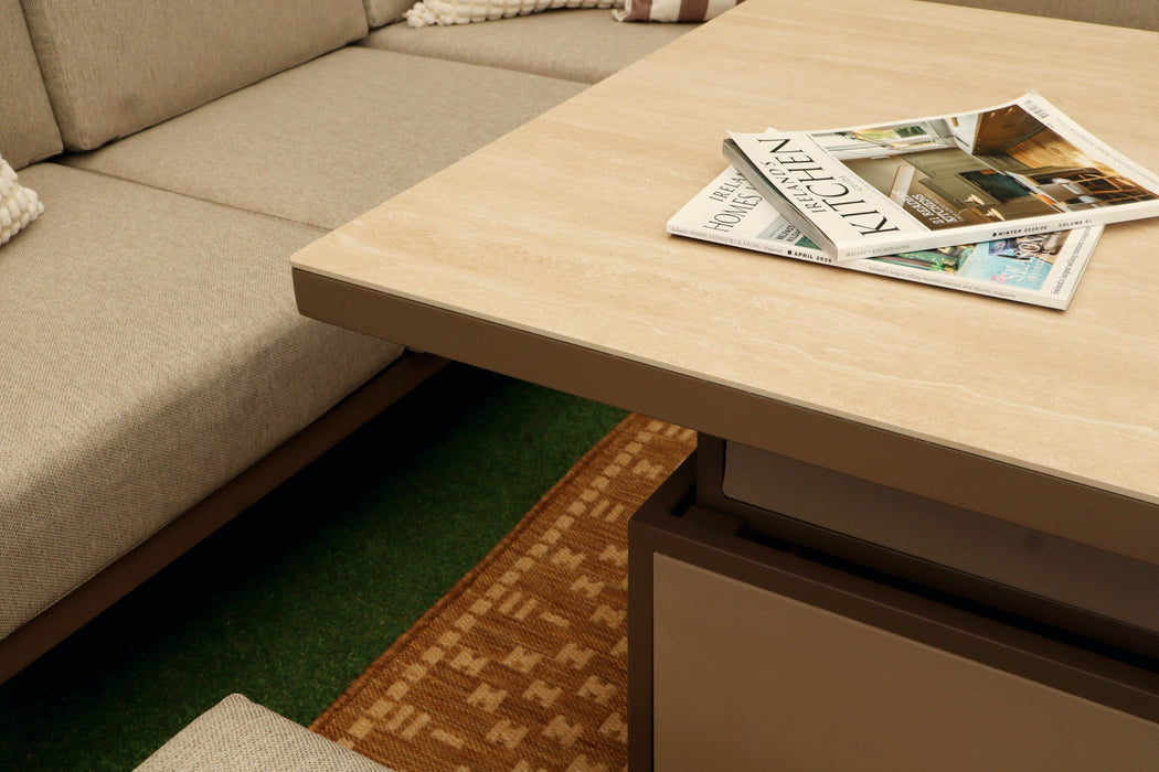 Long Island Reclining L-Corner Suite