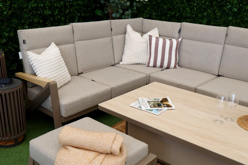 Long Island Reclining L-Corner Suite