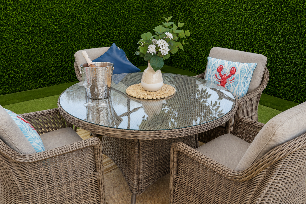 Amalfi Four Seater Dining