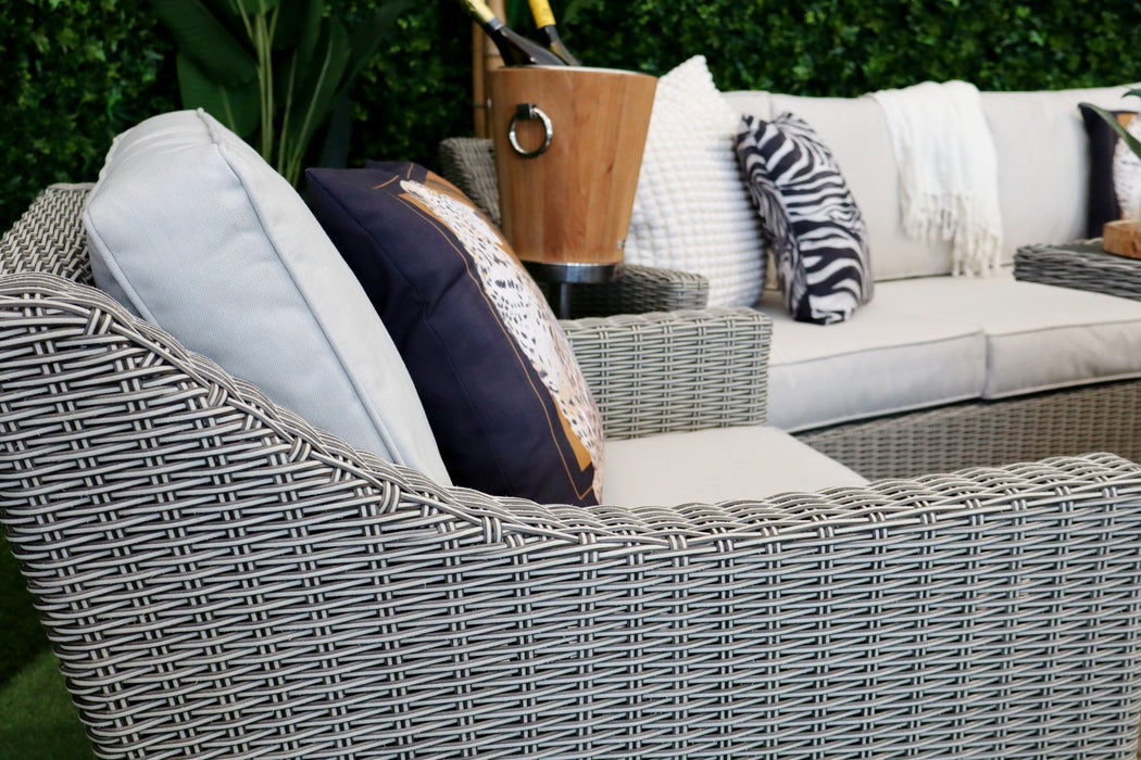 Verona Deluxe Six Piece Firepit Sofa Suite