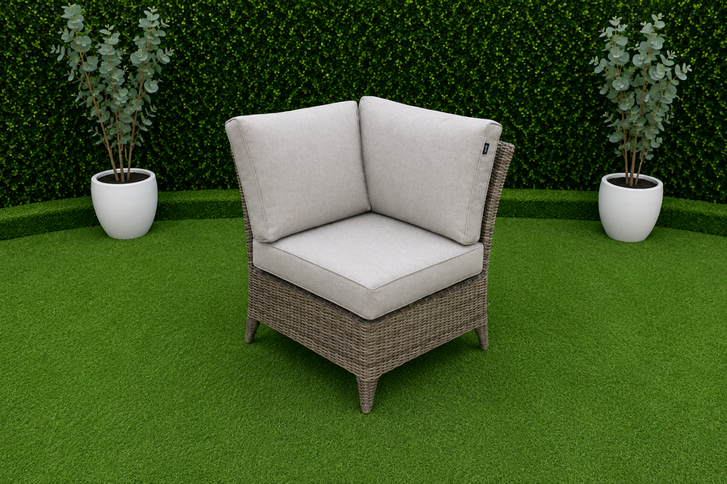 Amalfi L-Corner Fire Pit Suite