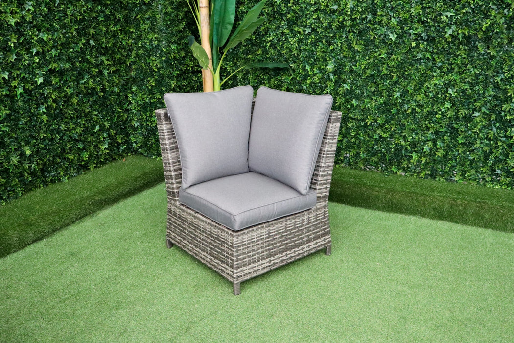 Monaco L-Corner Firepit Suite
