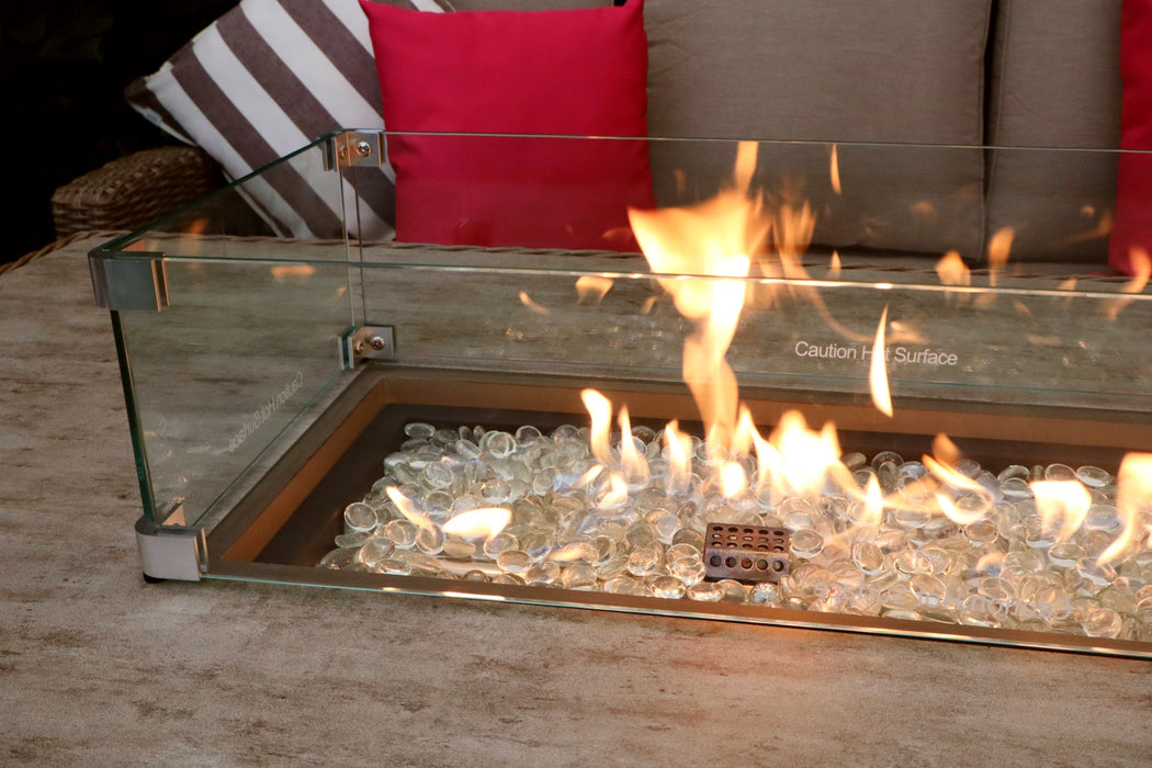 Madrid Reclining 6pc Firepit Sofa Suite