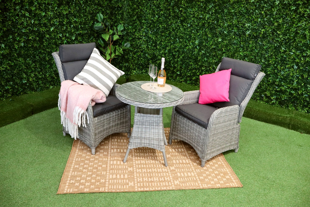 Tuscany Reclining Bistro Charcoal