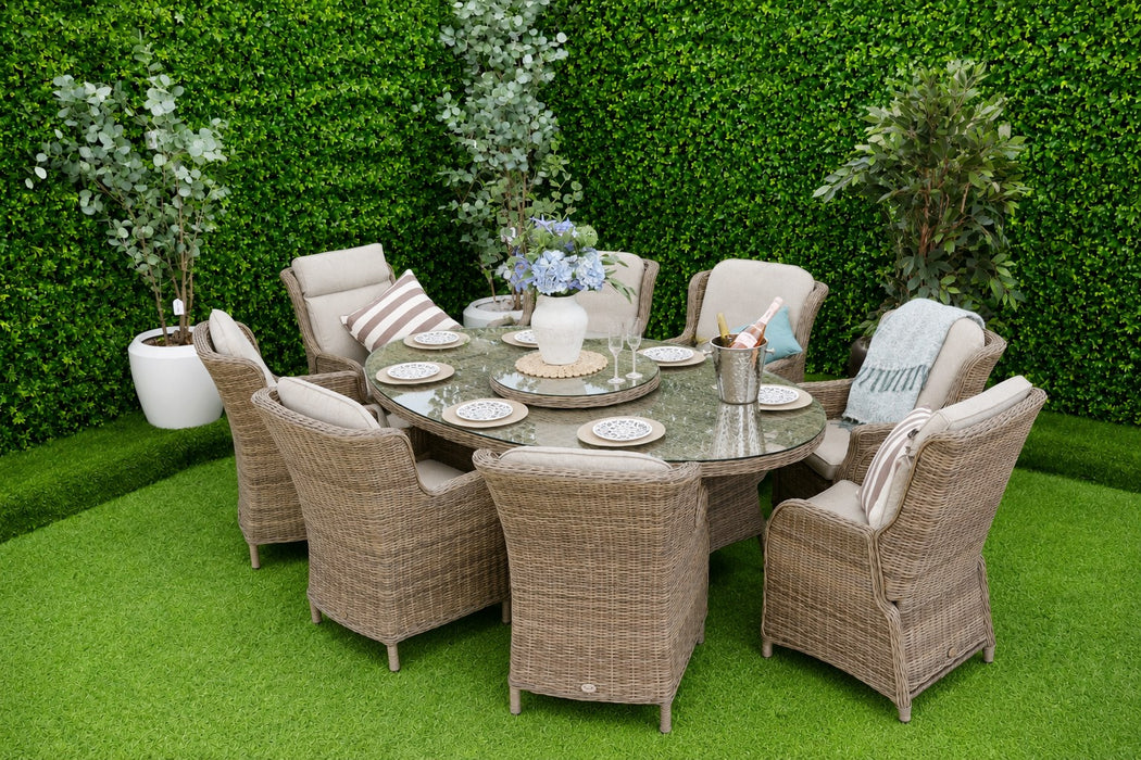 Amalfi Eight Oval Windsor and Reclining