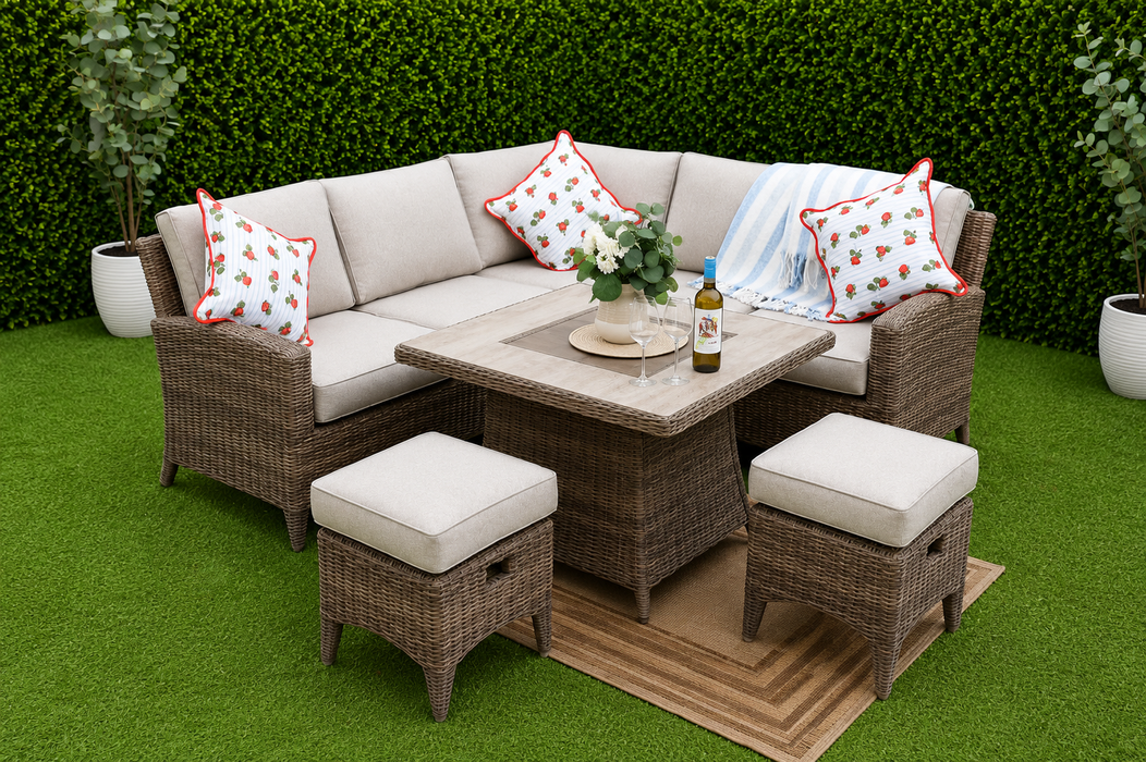 Amalfi Compact Fire Pit Suite