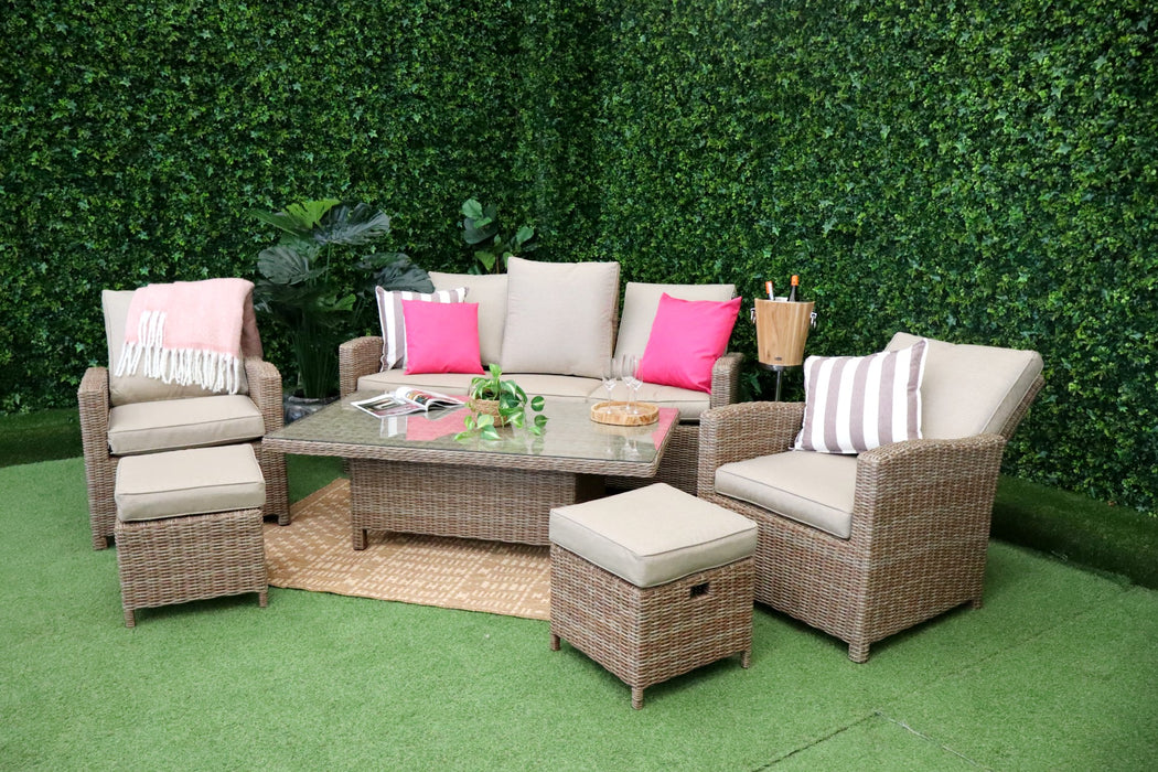 Madrid Reclining 6pc Sofa Suite