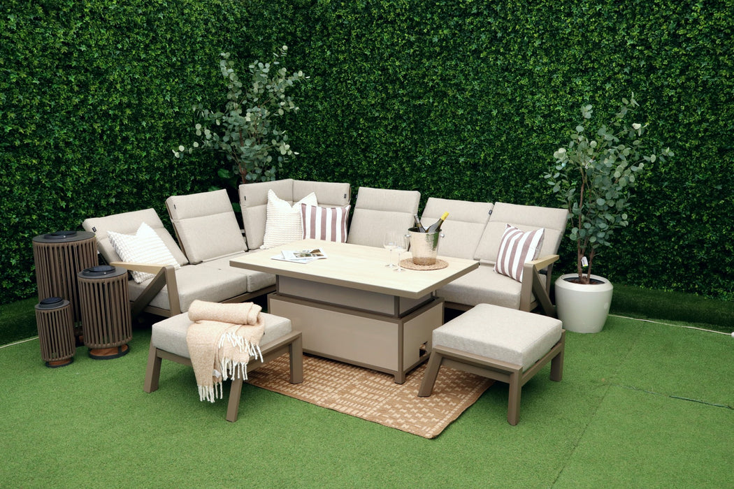 Long Island Reclining L-Corner Suite