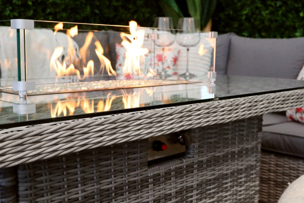 Torino L-Corner Firepit