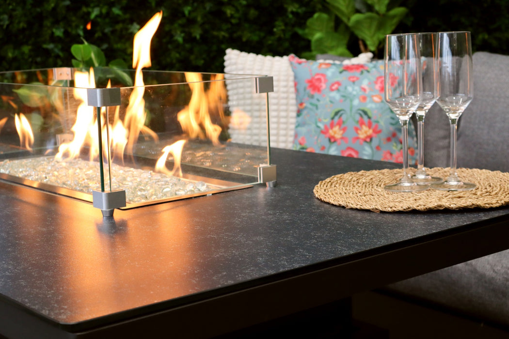 Arizona Three Seater Sofa Firepit Suite