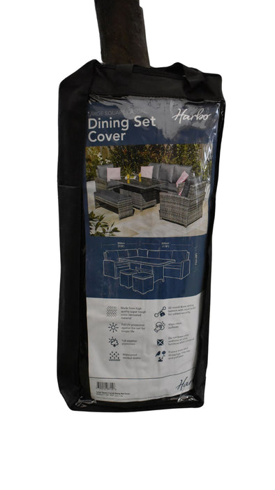 Large Square Casual Dining Set Protective Cover