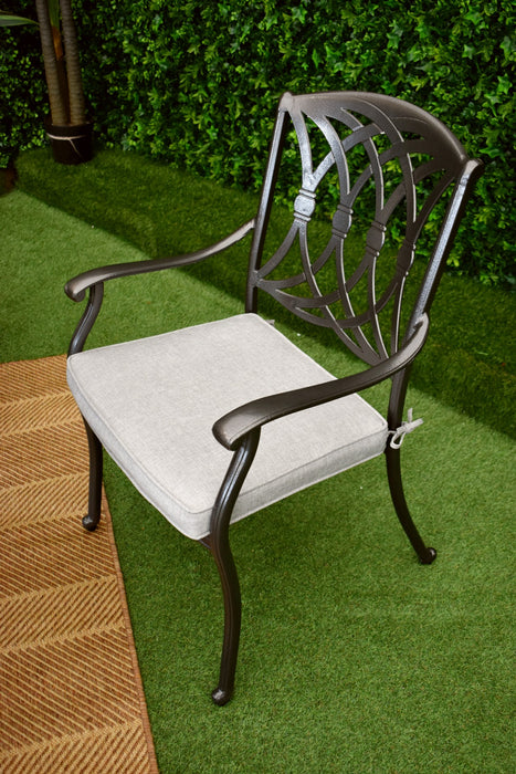 Modena Four Seat Dining Suite Grey