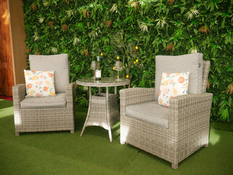 Tuscany Deluxe Reclining Coffee Bistro Grey