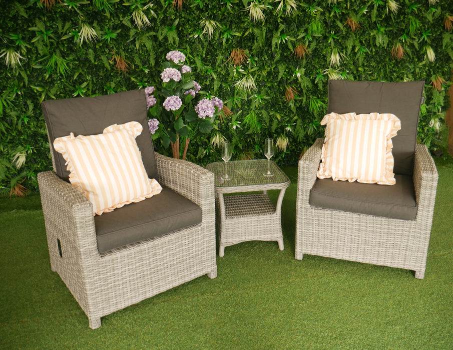 Tuscany Deluxe Reclining Bistro Charcoal