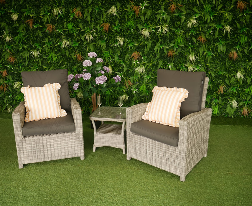 Tuscany Deluxe Reclining Bistro Charcoal