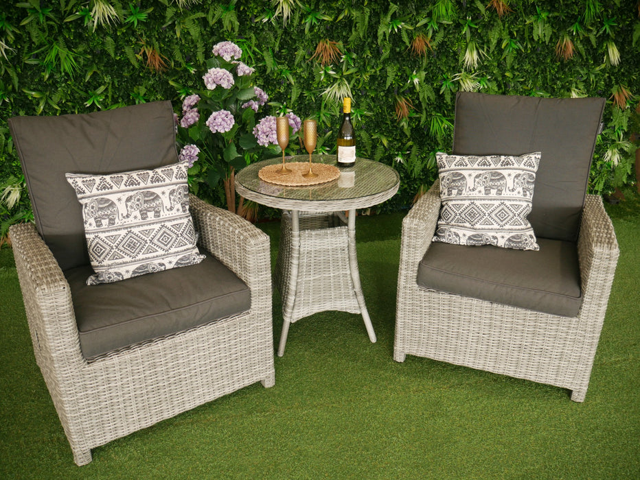 Tuscany Deluxe Reclining Coffee Bistro Charcoal