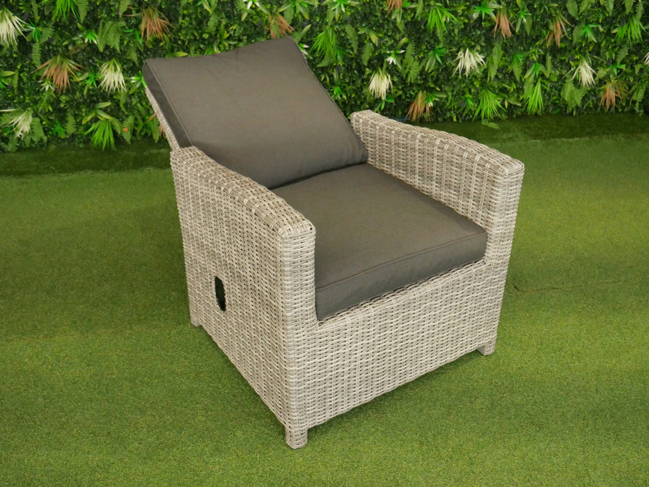 Tuscany Deluxe Reclining Coffee Bistro Charcoal