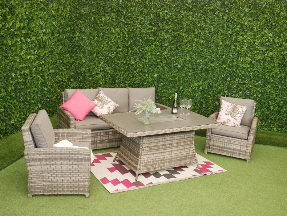 Monaco Four Piece Firepit Sofa Suite