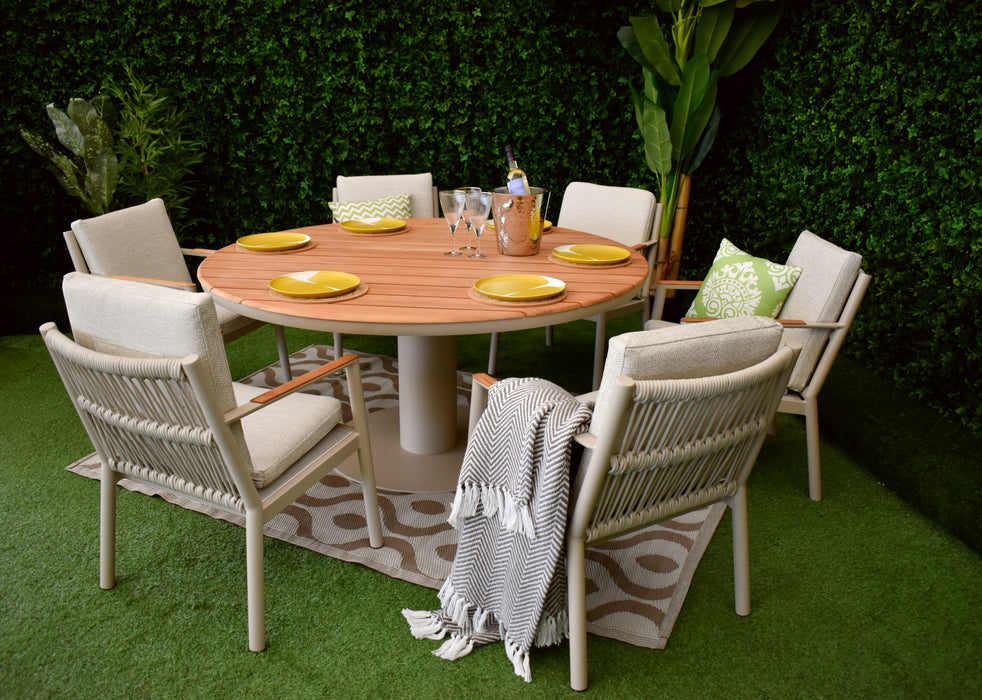 Palma Six Seater Round Suite