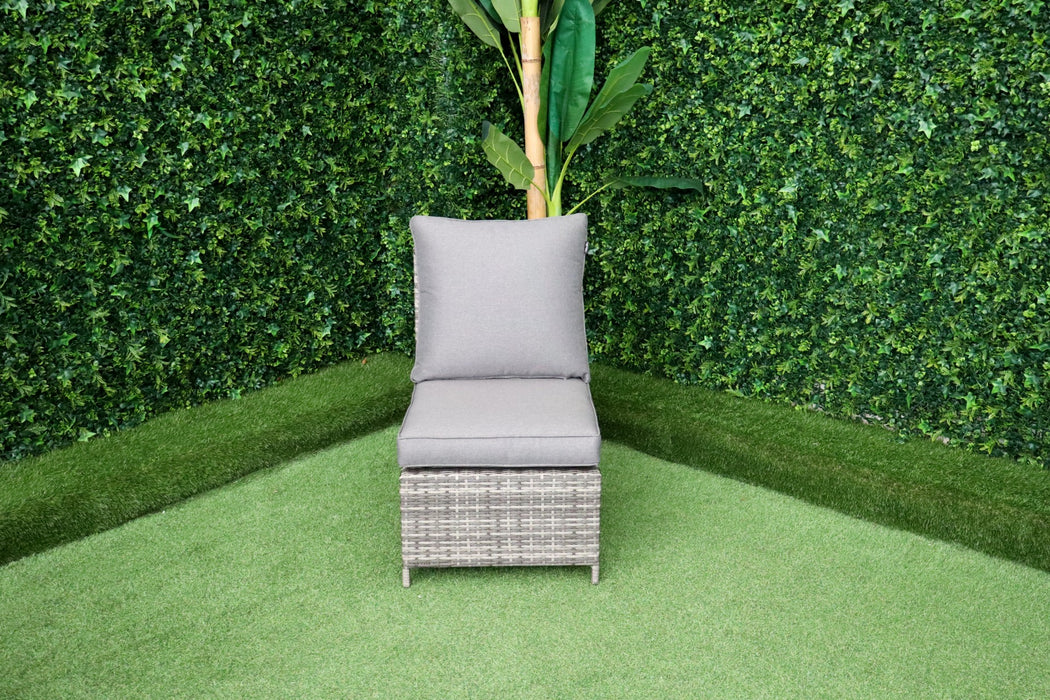 Monaco L-Corner Firepit Suite