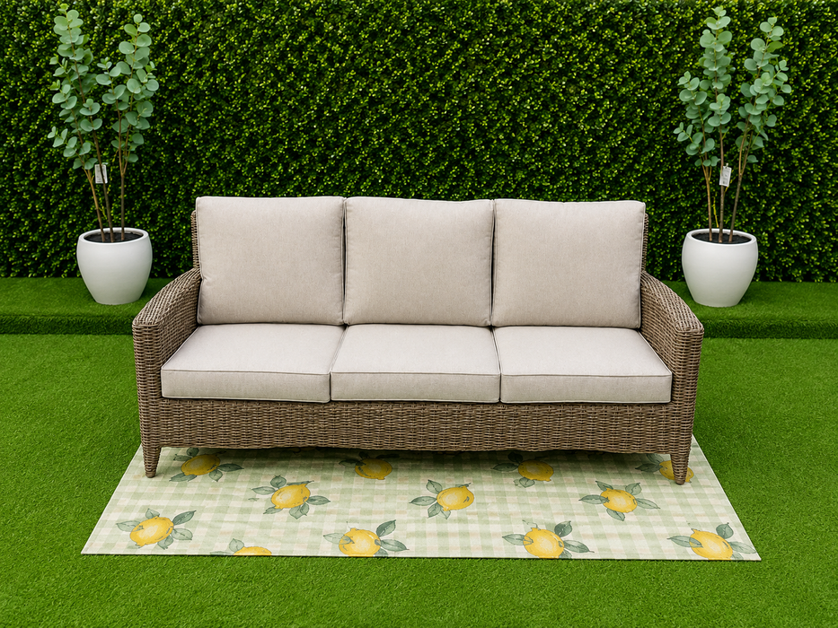Amalfi Six Piece Firepit Sofa Suite