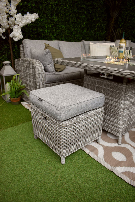 Tuscany Fire Pit Compact Suite Grey